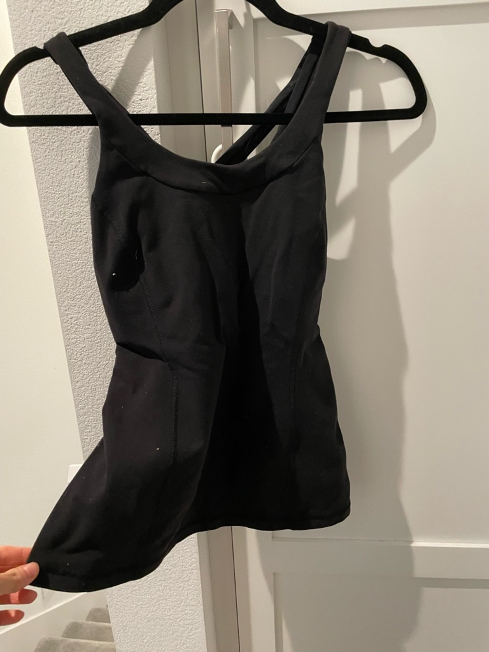 lululemon athletica Black Tank Top